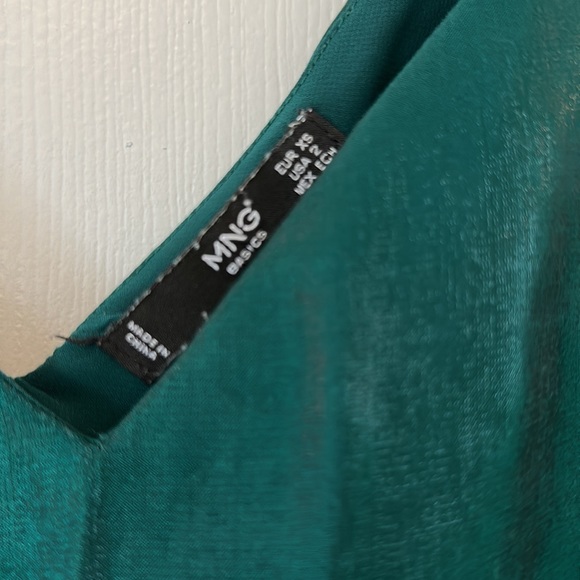 XS Mango green tank top - Picture 2 of 3